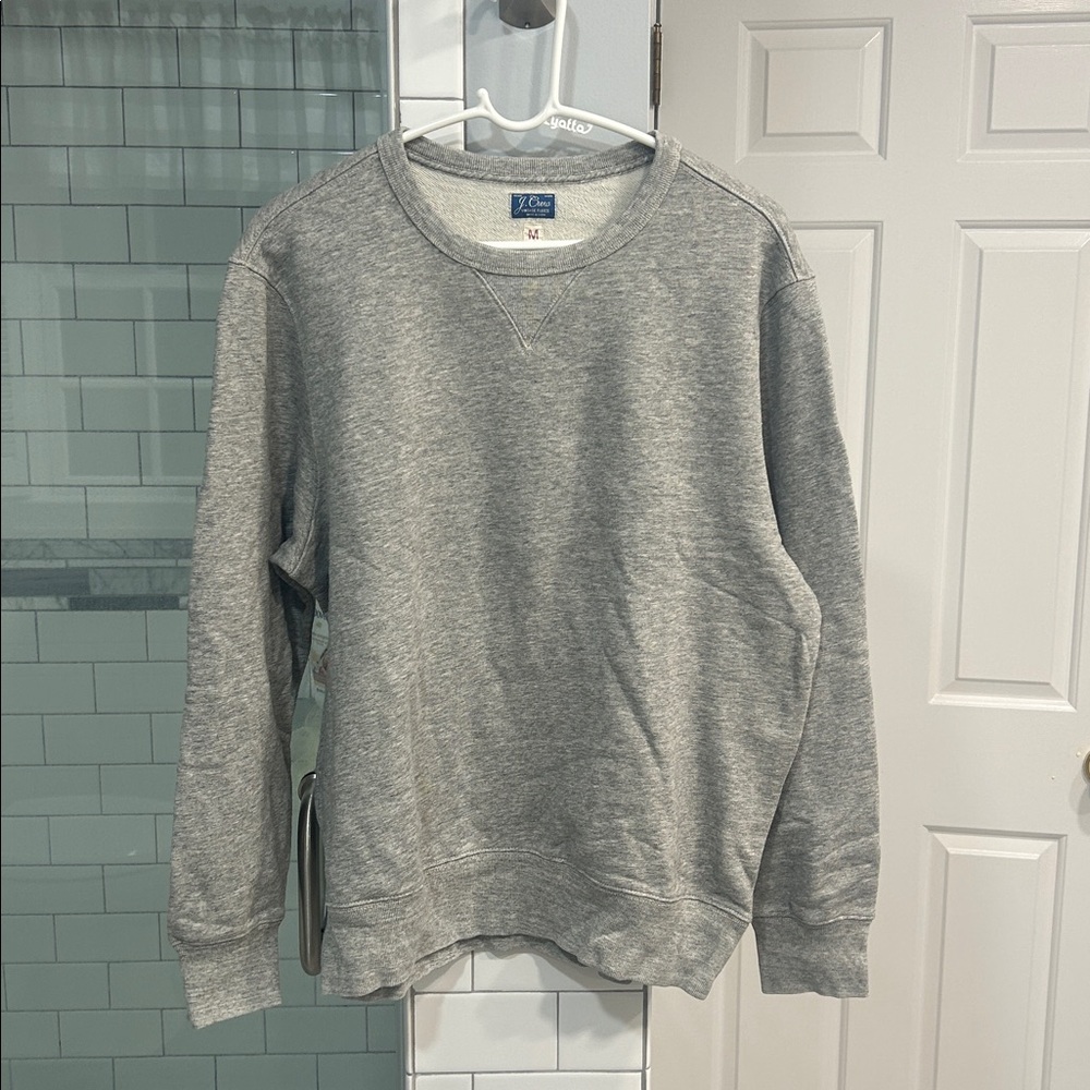 J Crew Gray Crewneck Sweatshirt